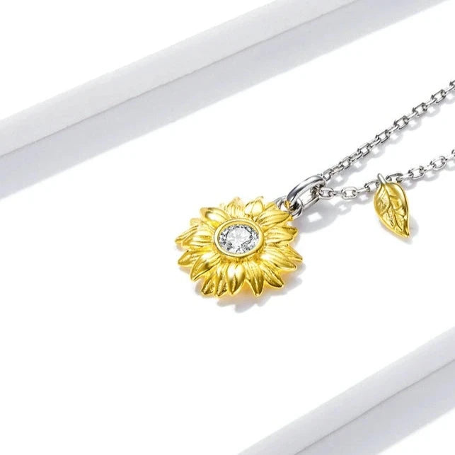 Collar de Plata 925 - Girasol