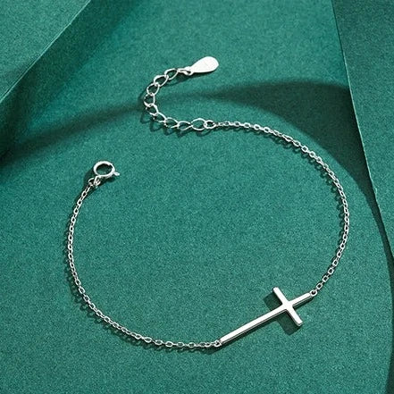 Pulsera de Plata 925 - Cruz