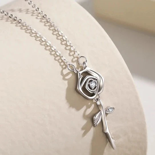 Collar de Plata 925 - Rosa