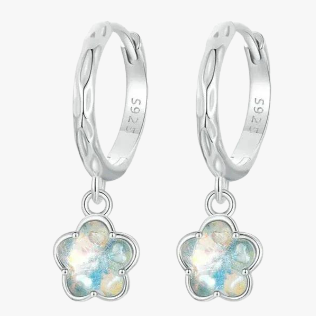 Aretes de Plata 925 - Ice Flower