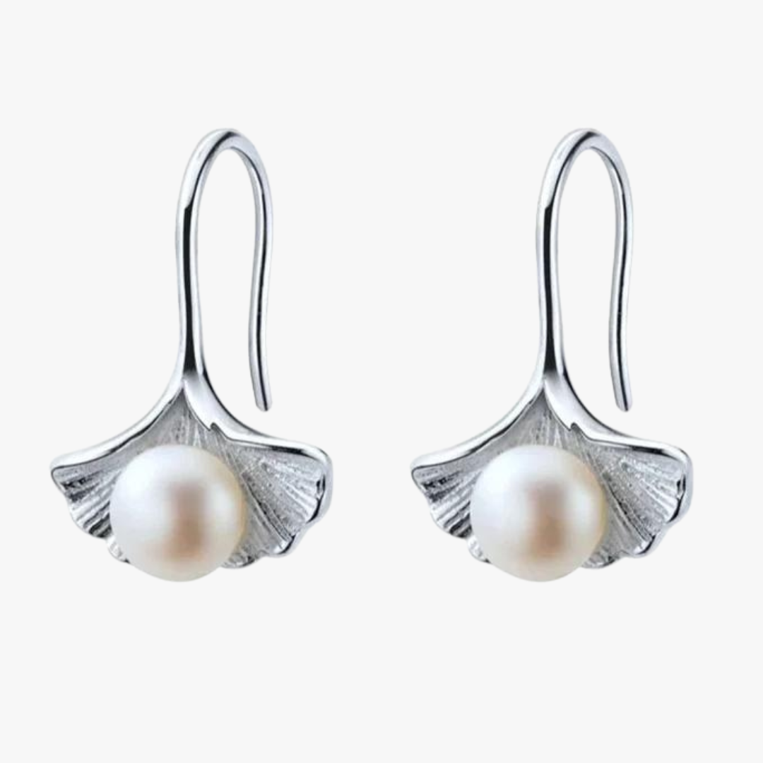 Aretes de Plata 925 - Pearl Drop