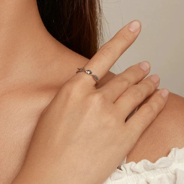 Anillo de Plata 925 - Twisted