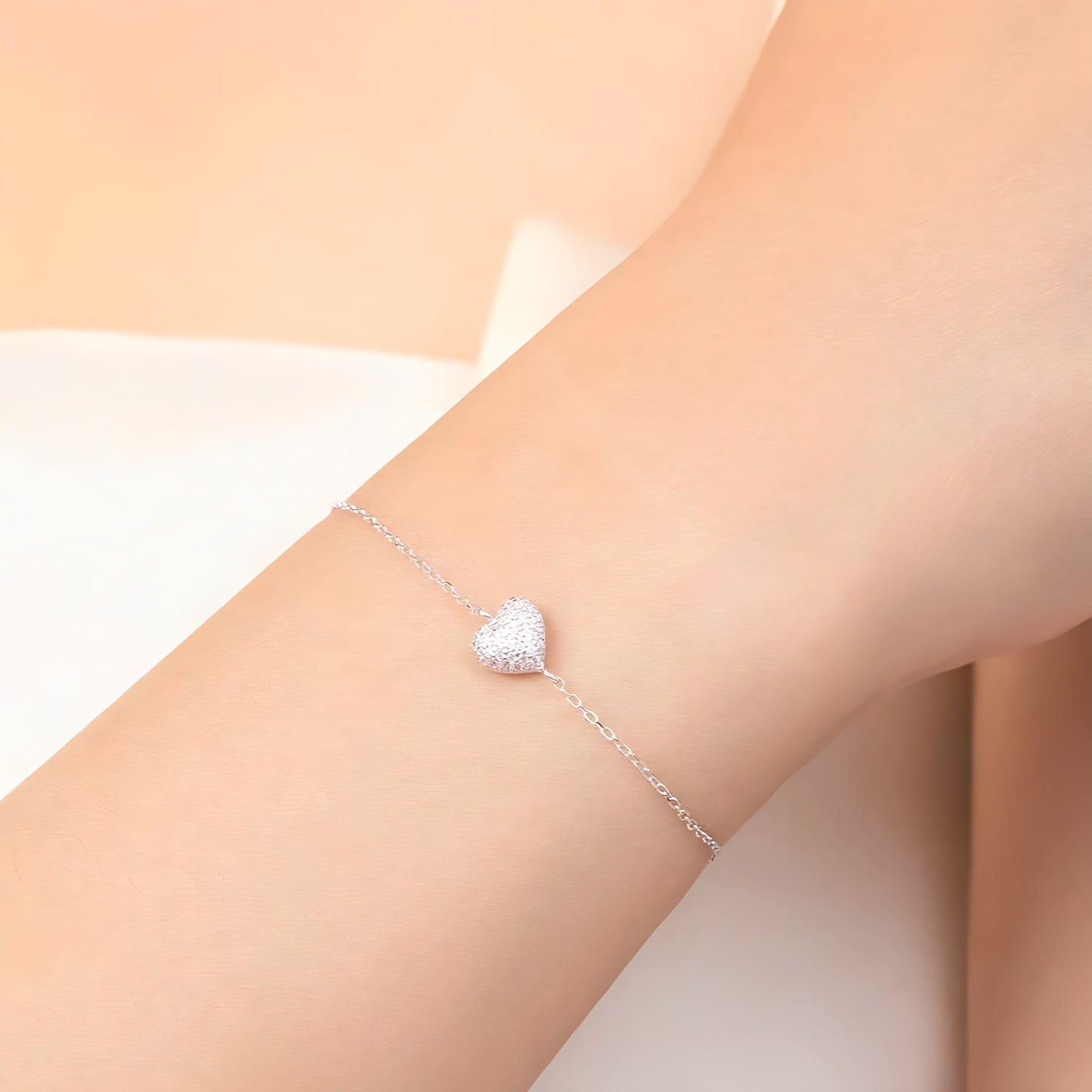 Pulsera de Plata 925 - Pink
