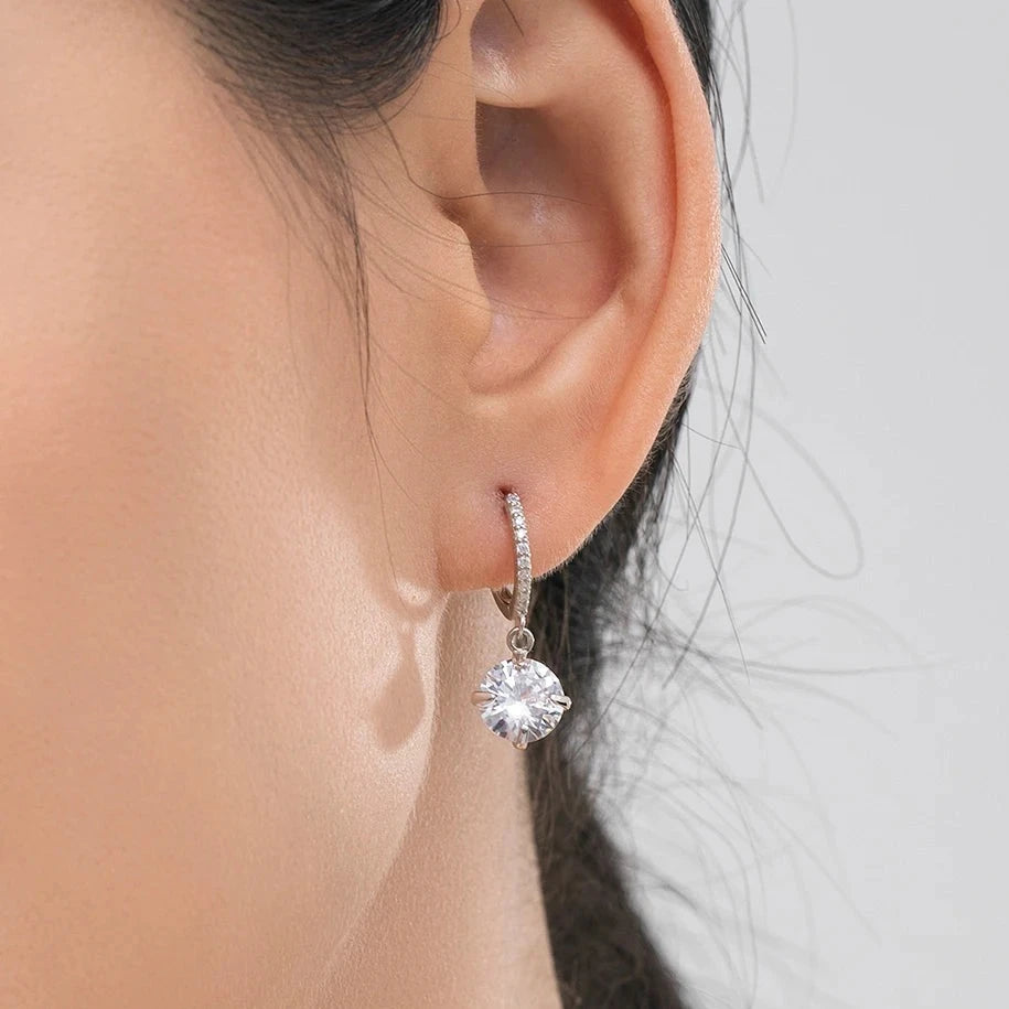 Aretes de Plata 925 - Round