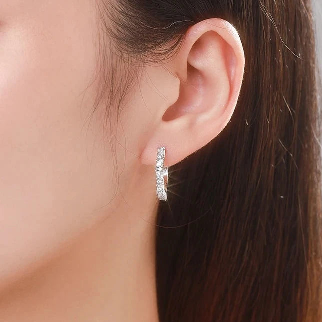 Aretes de Plata 925 - Rhombus