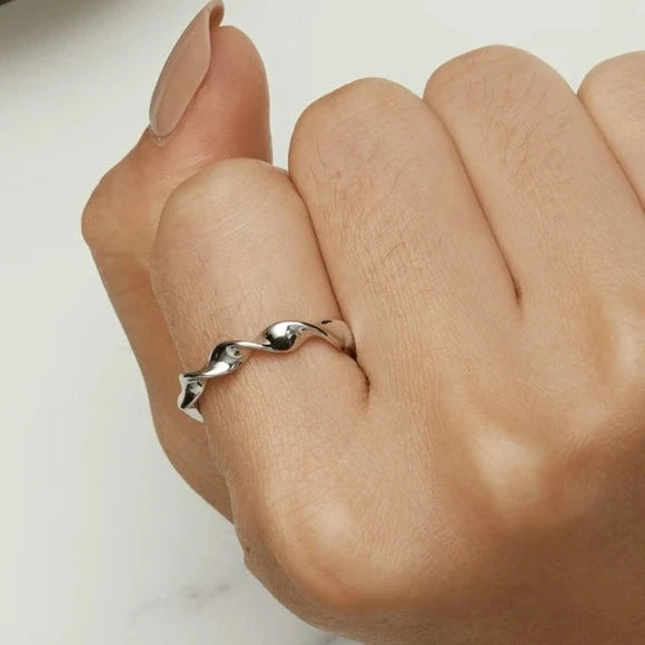 Anillo de Plata 925 - Twisted