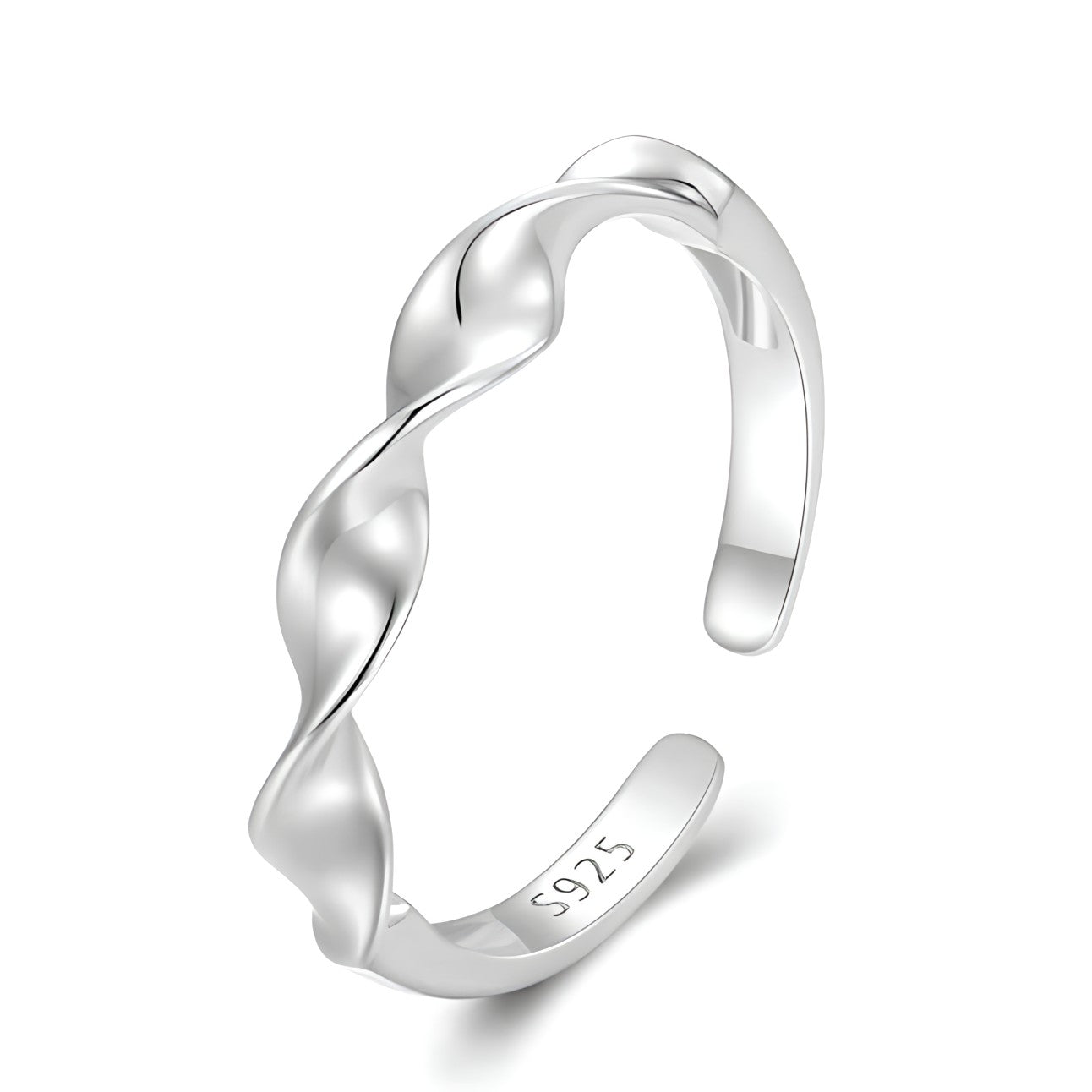 Anillo de Plata 925 - Twisted
