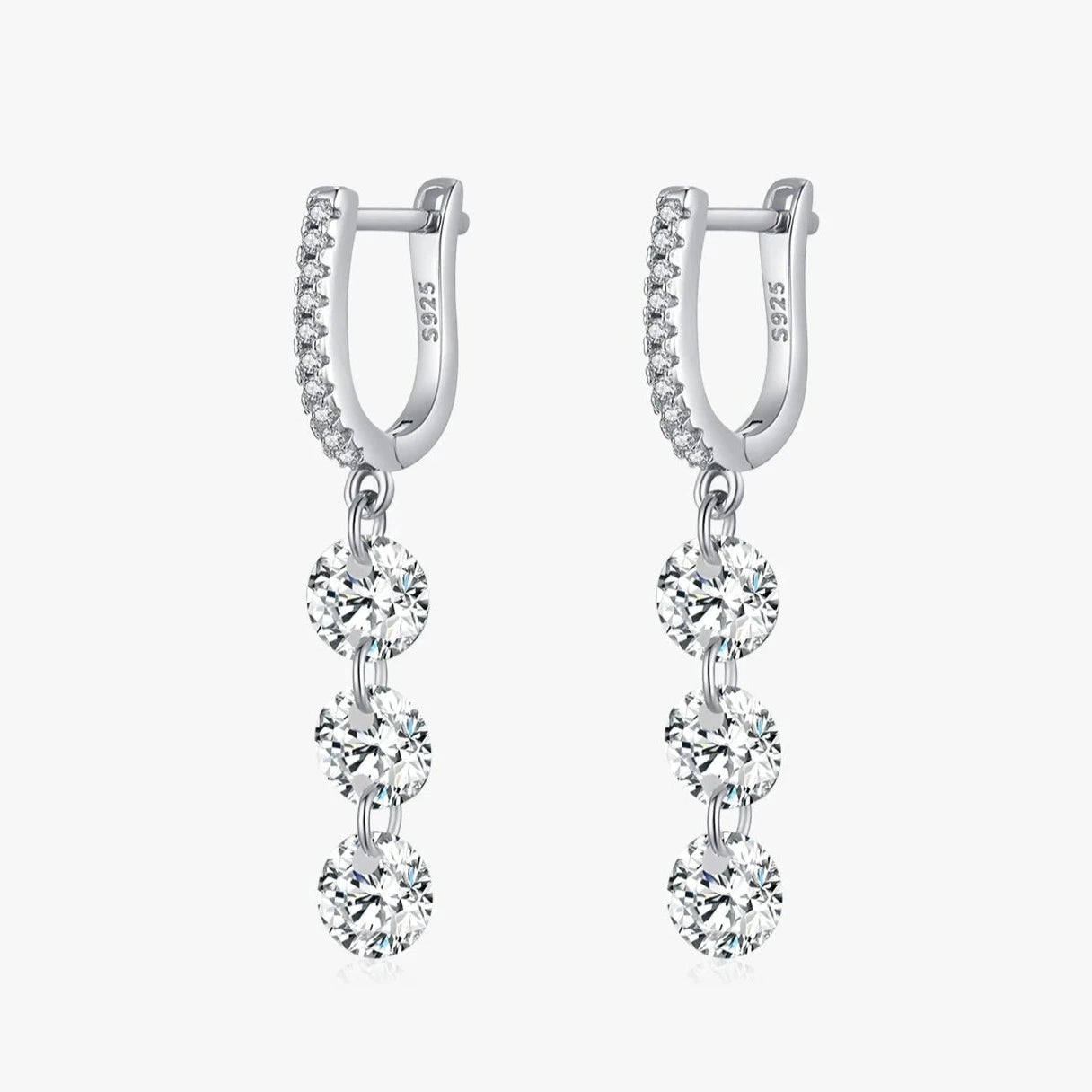 Aretes de Plata 925 - Miss