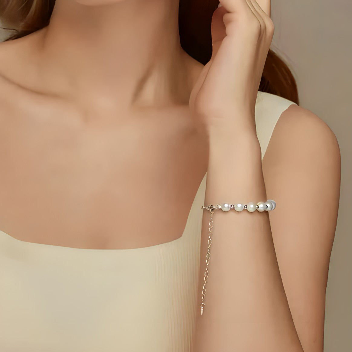 Pulsera de Plata 925 - Perlas