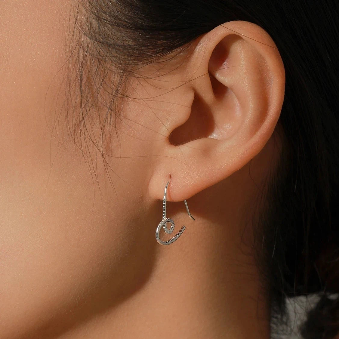 Aretes de Plata 925 - Hoop