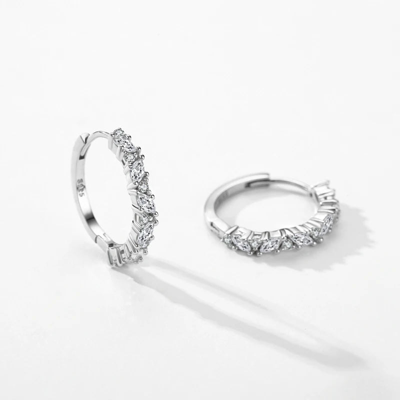 Aretes de Plata 925 - Rhombus