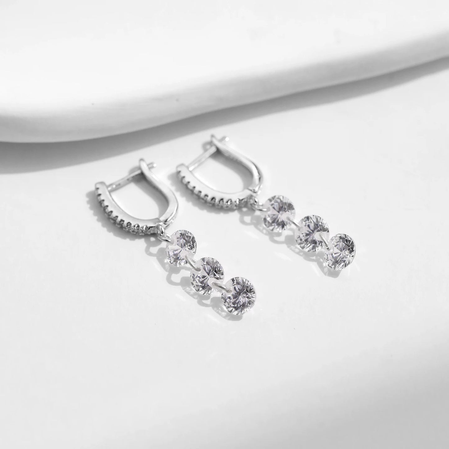 Aretes de Plata 925 - Miss