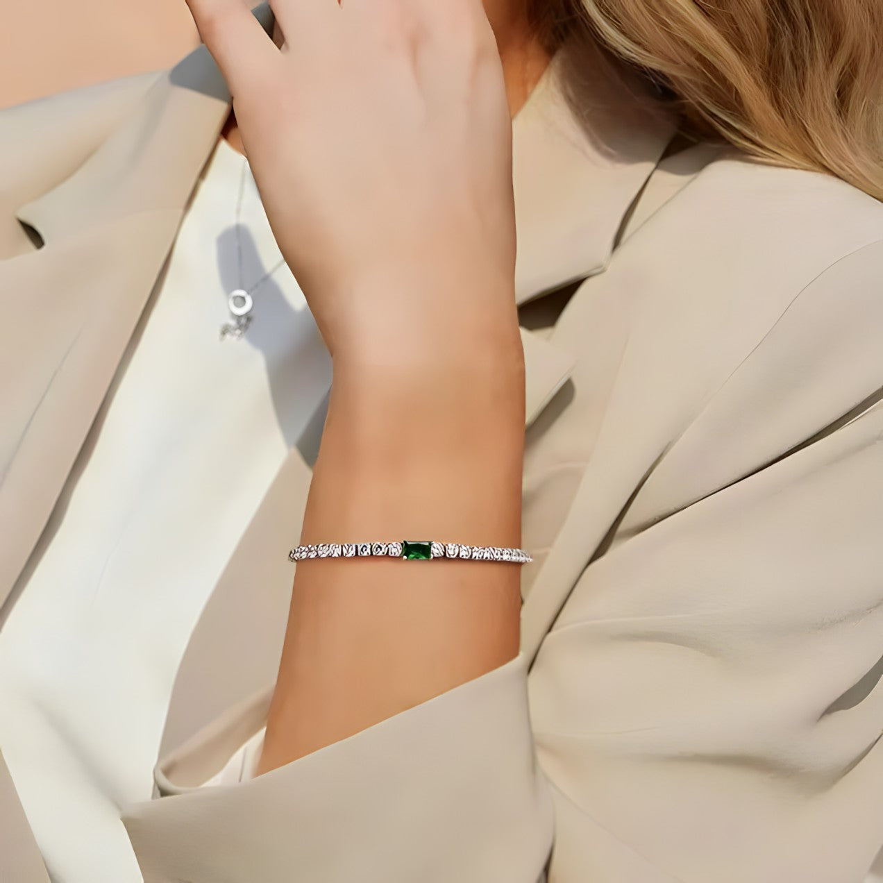 Pulsera de Plata 925 - Onix