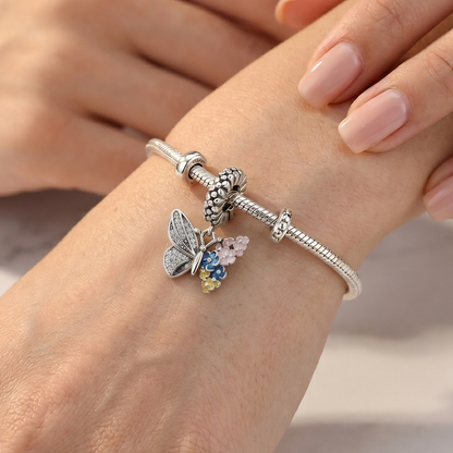 Charm de Plata 925 - Mariposa
