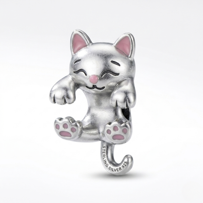 Charm de Plata 925 - Gatito
