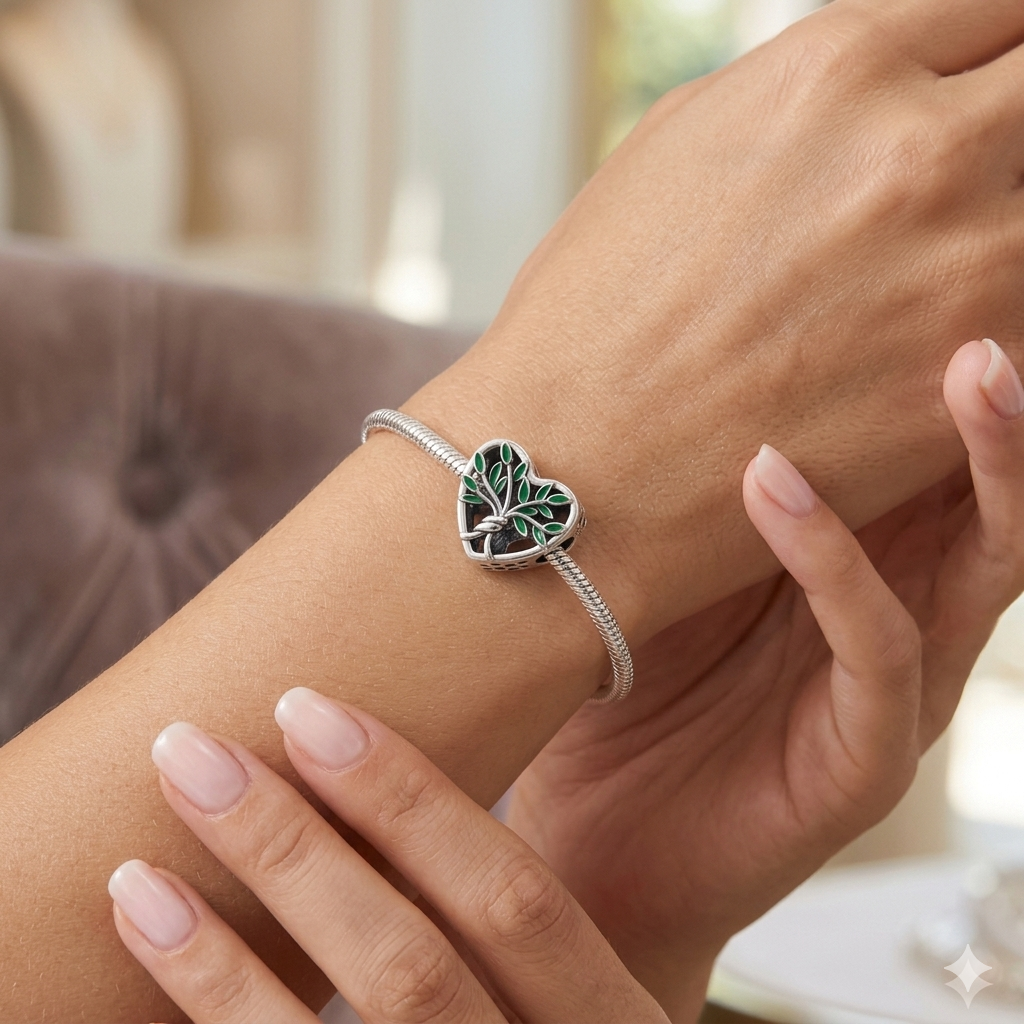 Charm de Plata 925 - Árbol de la vida