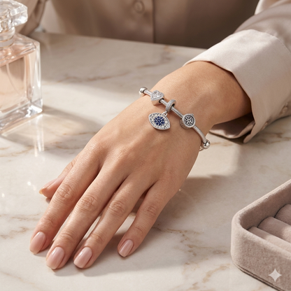 Charm de Plata 925 - Ojo griego