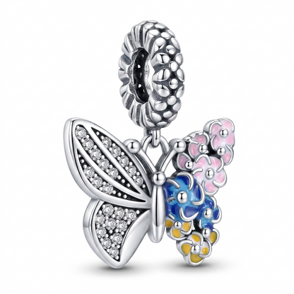 Charm de Plata 925 - Mariposa