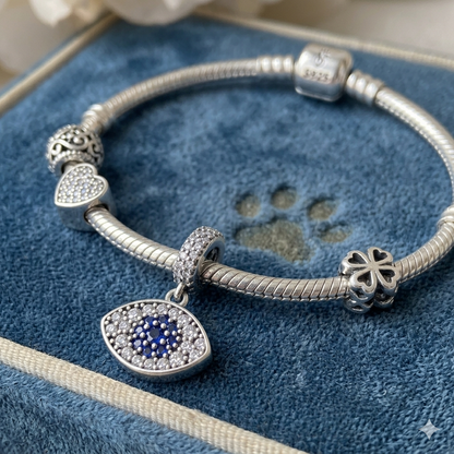 Charm de Plata 925 - Ojo griego