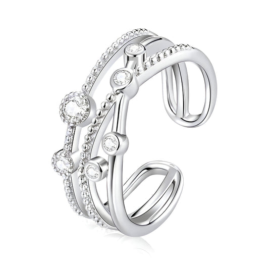 Anillo de Plata 925 - Shining Stars