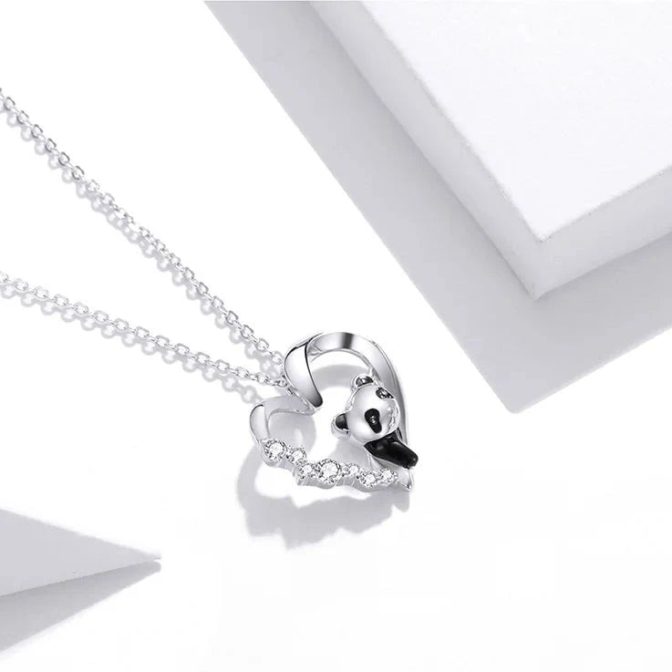 Collar de Plata 925 - Panda