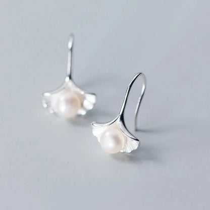 Aretes de Plata 925 - Pearl Drop