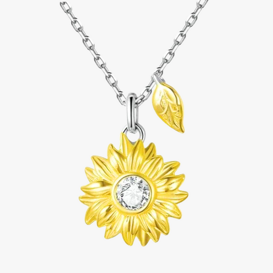 Collar de Plata 925 - Girasol