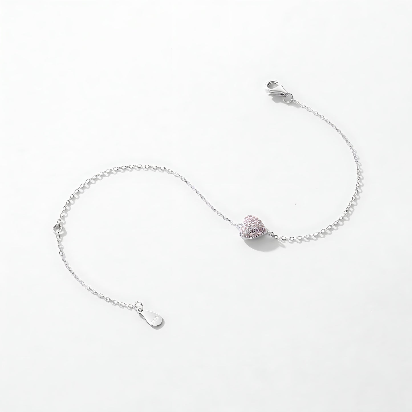 Pulsera de Plata 925 - Pink