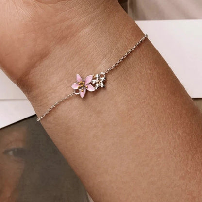 Pulsera de Plata 925 - Flor