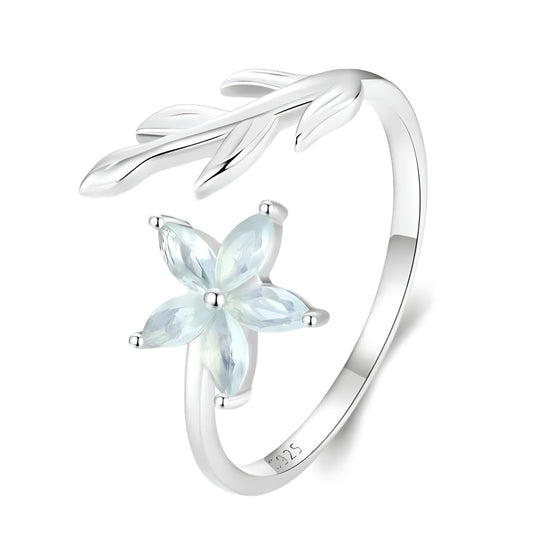 Anillo de Plata 925 - Flower