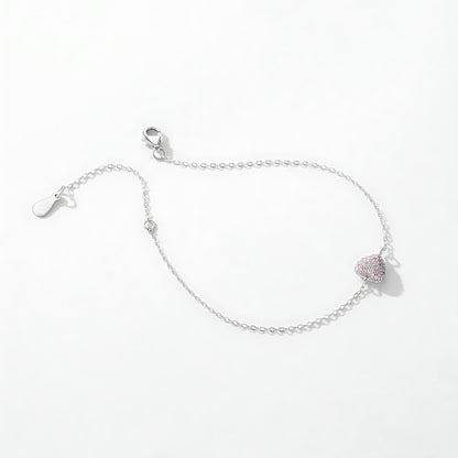 Pulsera de Plata 925 - Pink