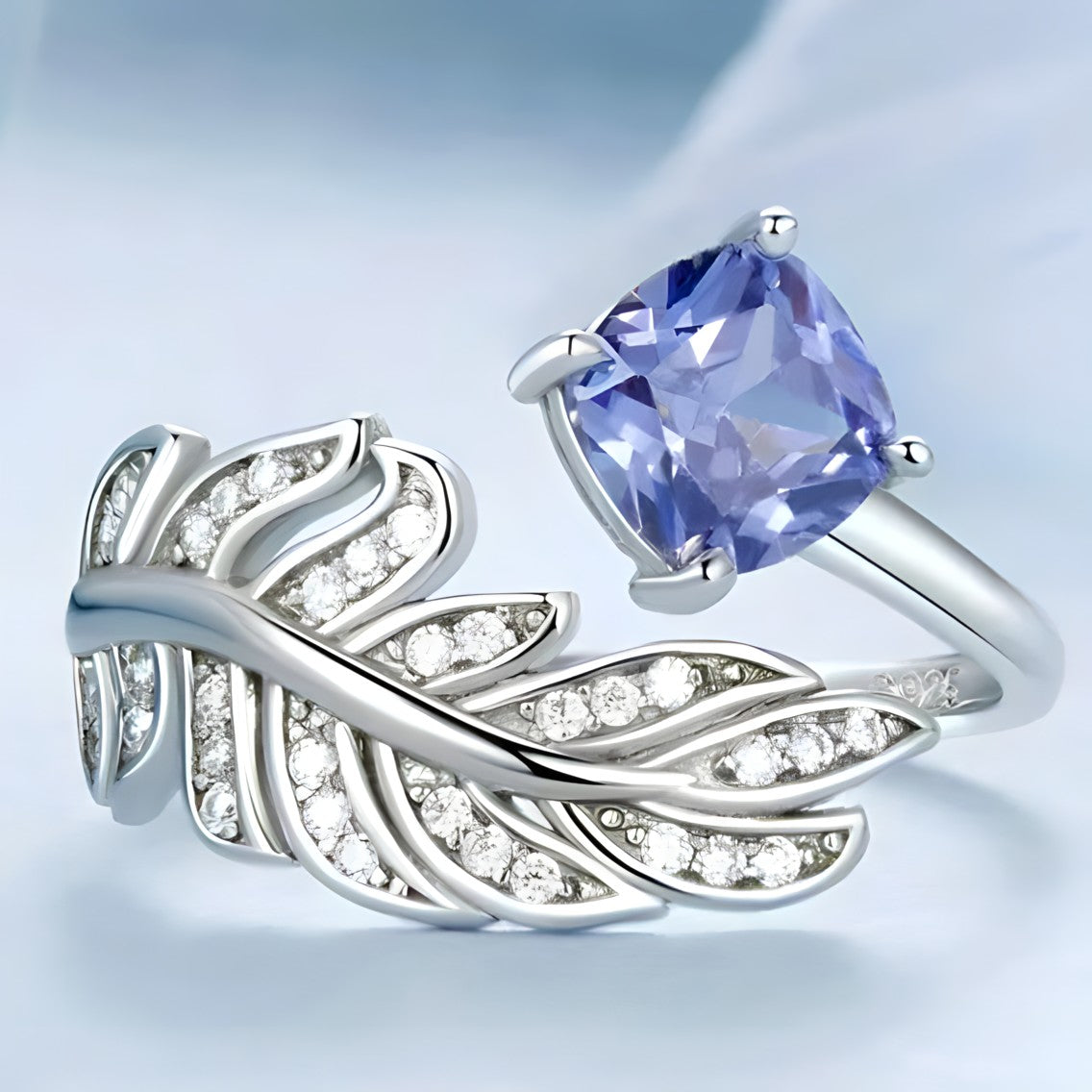 Anillo de Plata 925 - Blue Onix