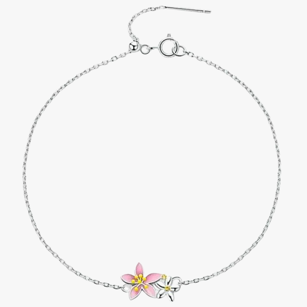 Pulsera de Plata 925 - Flor